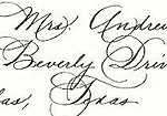 Spencerian Script